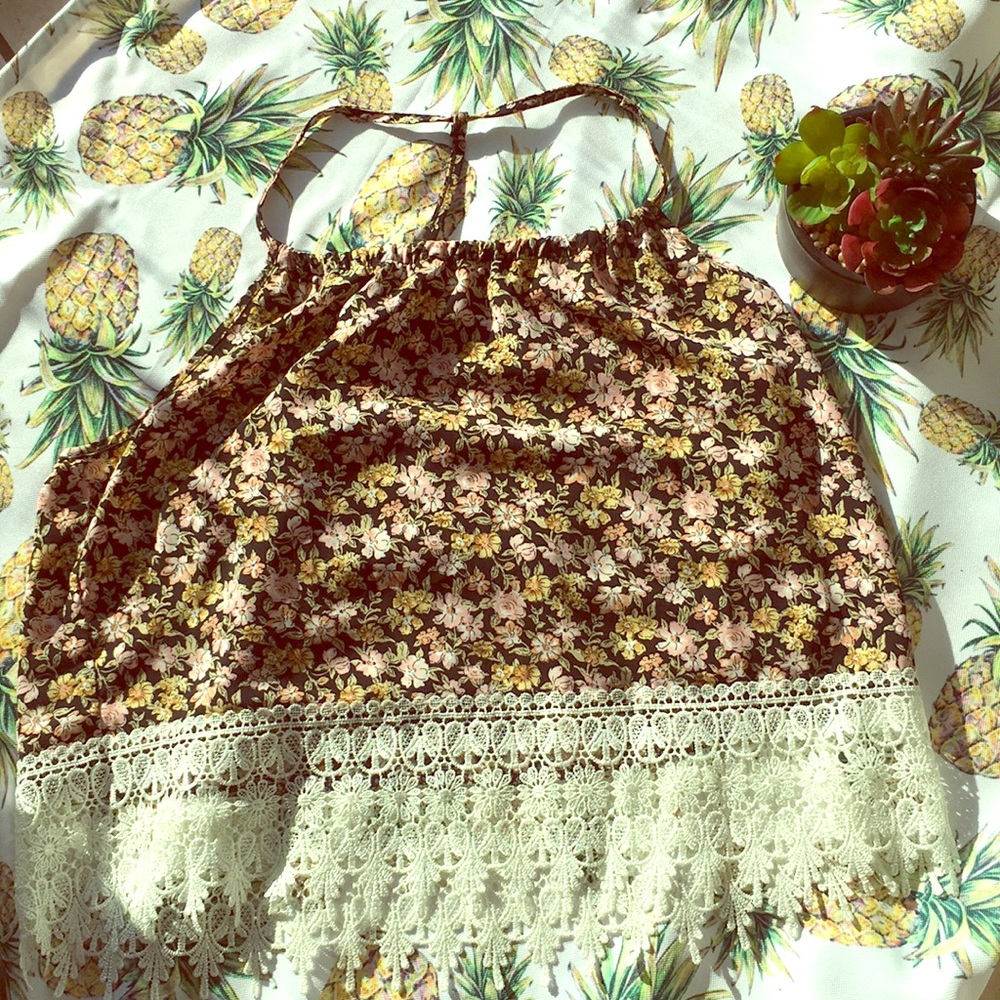LA Hearts Crop Top